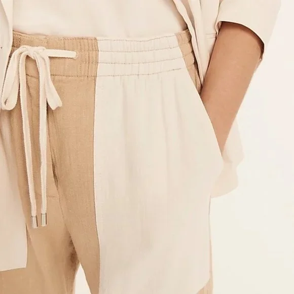 J. Crew Tie-waist linen-blend cargo pant 16 - Picture 4 of 8